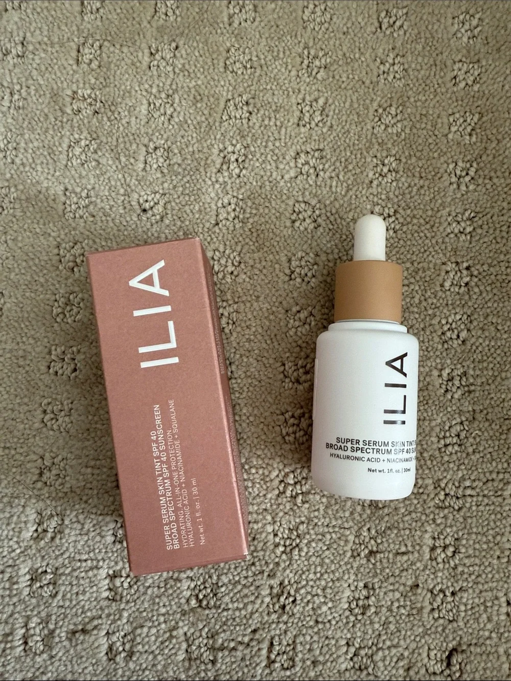 ILIA Super Serum Skin Tint SPF 40 ST8 Shela New in Box